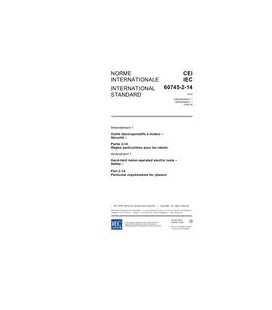 IEC 60745-2-14 Amd.1 Ed. 2.0 b:2006