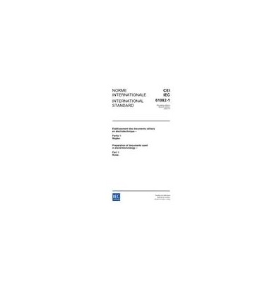 IEC 61082-1 Ed. 2.0 b:2006