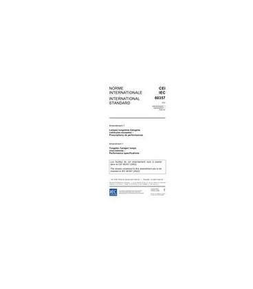 IEC 60357 Amd.1 Ed. 3.0 b:2006