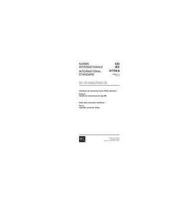 IEC 61754-6 Ed. 1.1 b:2001