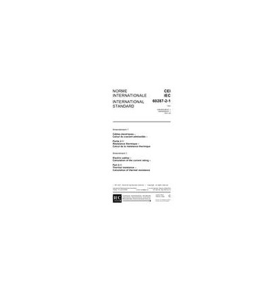 IEC 60287-2-1 Amd.1 Ed. 1.0 b:2001
