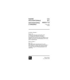 IEC 60839-7-12 Ed. 1.0 b:2001