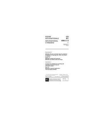 IEC 60811-1-2 Amd.2 Ed. 1.0 b:2000