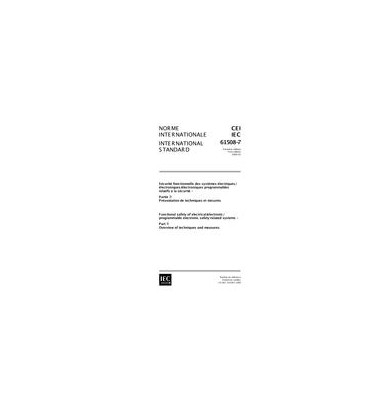IEC 61508-7 Ed. 1.0 b:2000