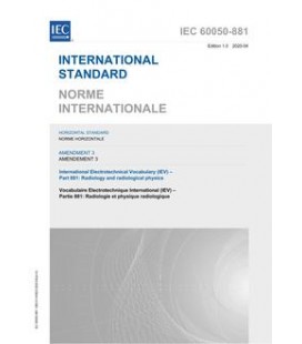 IEC 60050-881 Amd.3 Ed. 1.0 b:2020