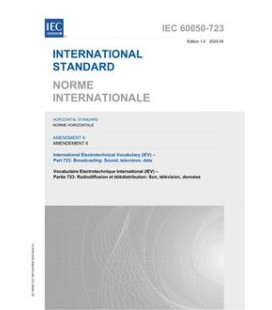 IEC 60050-723 Amd.6 Ed. 1.0 b:2020