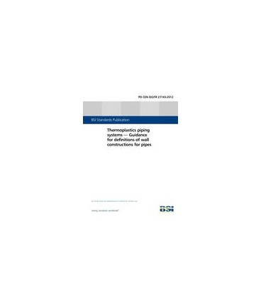 BS PD CEN ISO/TR 27165:2012