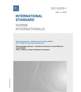 IEC 62020-1 Ed. 1.0 b:2020