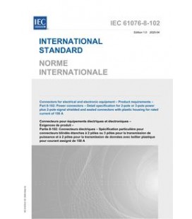 IEC 61076-8-102 Ed. 1.0 b:2020