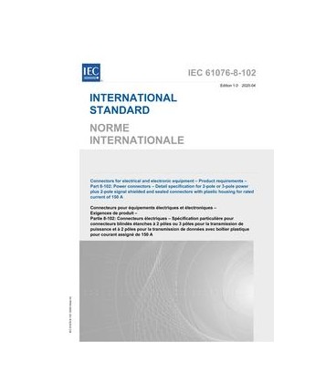 IEC 61076-8-102 Ed. 1.0 b:2020