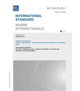 IEC 60079-29-1 Amd.1 Ed. 2.0 b:2020