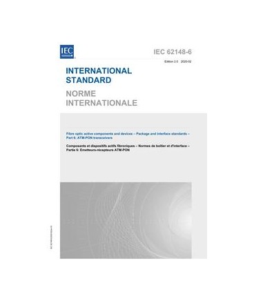 IEC 62148-6 Ed. 2.0 b:2020