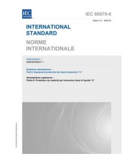 IEC 60079-6 Amd.1 Ed. 4.0 b:2020