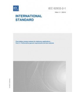 IEC 62932-2-1 Ed. 1.0 en:2020