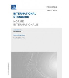 IEC 61184 Amd.1 Ed. 4.0 b:2019