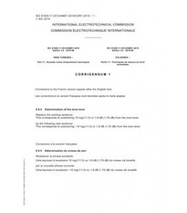 IEC 61400-11 Cor.1 Amd.1 Ed. 3.0 b:2019