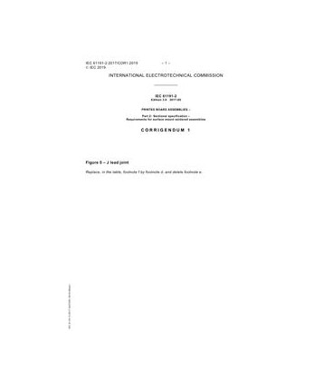 IEC 61191-2 Cor.1 Ed. 3.0 en:2019