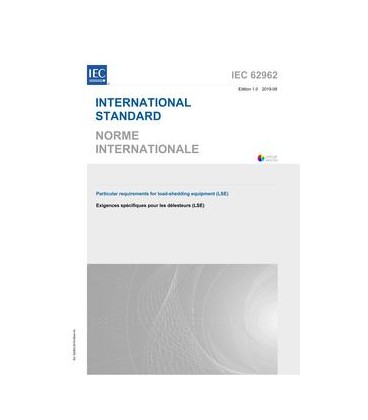 IEC 62962 Ed. 1.0 b:2019
