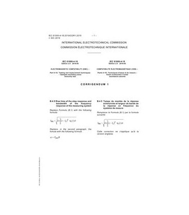 IEC 61000-4-18 Cor.1 Ed. 2.0 b:2019