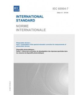 IEC 60904-7 Ed. 4.0 b:2019