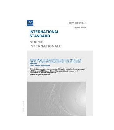 IEC 61557-1 Ed. 3.0 b:2019