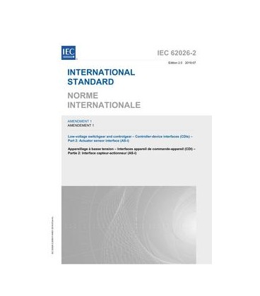IEC 62026-2 Amd.1 Ed. 2.0 b:2019