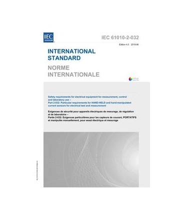 IEC 61010-2-032 Ed. 4.0 b:2019