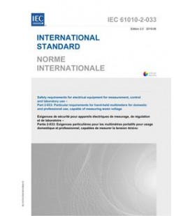 IEC 61010-2-033 Ed. 2.0 b:2019
