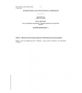 IEC 61291-5-2 Cor.1 Ed. 2.0 en:2017