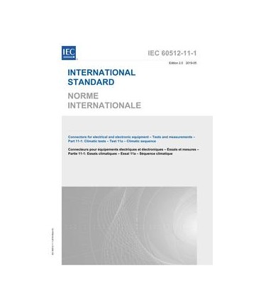 IEC 60512-11-1 Ed. 2.0 b:2019