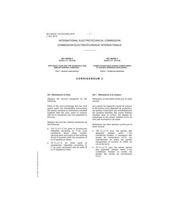 IEC 60320-1 Cor.1 Ed. 3.0 b:2015