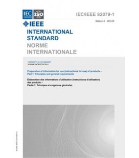 IEC /IEEE 82079-1 Ed. 2.0 b:2019