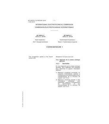 IEC 60076-11 Cor.1 Ed. 2.0 b:2019