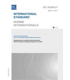IEC 60268-21 Ed. 1.0 b:2018