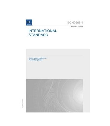 IEC 60268-4 Ed. 6.0 en:2018