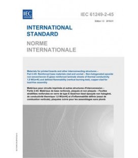 IEC 61249-2-45 Ed. 1.0 b:2018