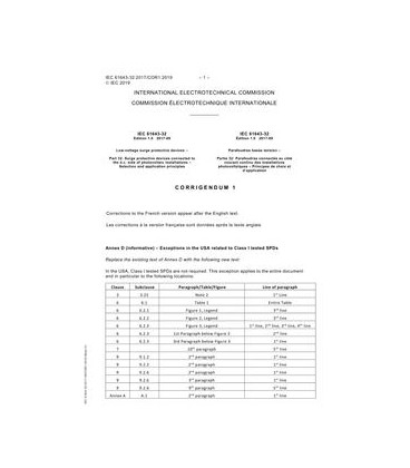 IEC 61643-32 Cor.1 Ed. 1.0 b:2019