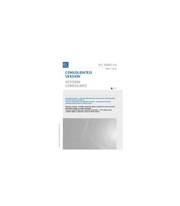 IEC 60893-3-6 Ed. 2.2 b:2017