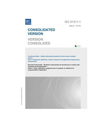 IEC 61511-1 Ed. 2.1 b:2017