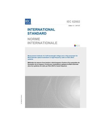 IEC 62802 Ed. 1.0 b:2017