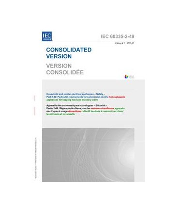 IEC 60335-2-49 Ed. 4.2 b:2017
