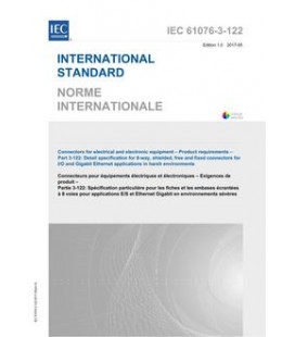 IEC 61076-3-122 Ed. 1.0 b:2017