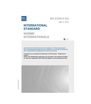 IEC 61076-3-122 Ed. 1.0 b:2017