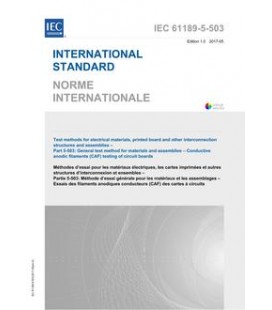 IEC 61189-5-503 Ed. 1.0 b:2017