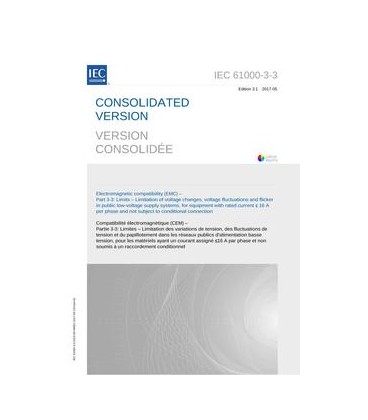 IEC 61000-3-3 Ed. 3.1 b:2017