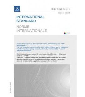 IEC 61326-3-1 Ed. 2.0 b:2017