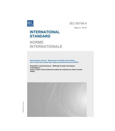 IEC 60749-4 Ed. 2.0 b:2017