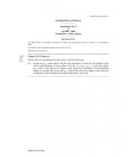 AS 4989-2006 AMDT 2                        [ Available Superseded ]