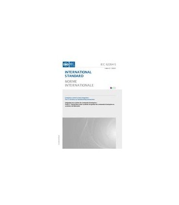 IEC 62264-5 Ed. 2.0 b:2016