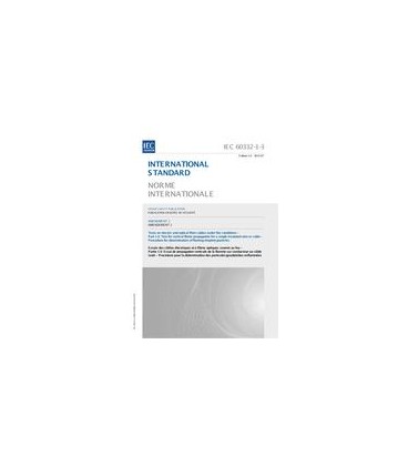 IEC 60332-1-3 Amd.1 Ed. 1.0 b:2015